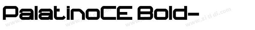 PalatinoCE Bold字体转换